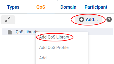 Adding a QoS library