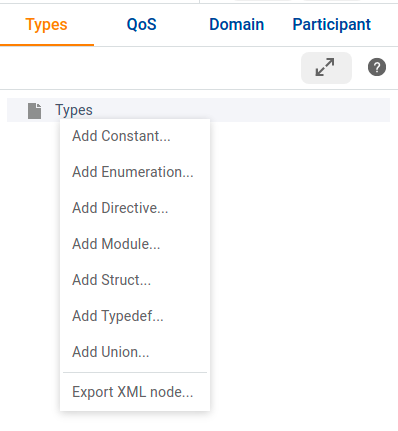 Selecting a top-level type