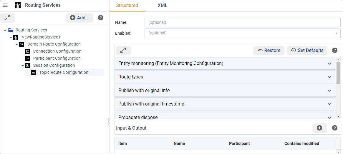 Setting Auto Route