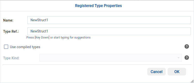 Adding a registered name
