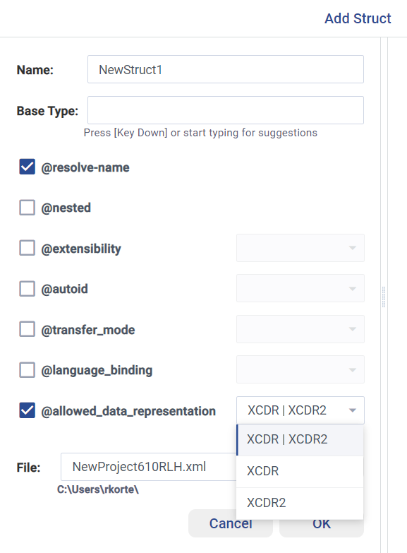 System Designer New UI for XCDR and XCDR2