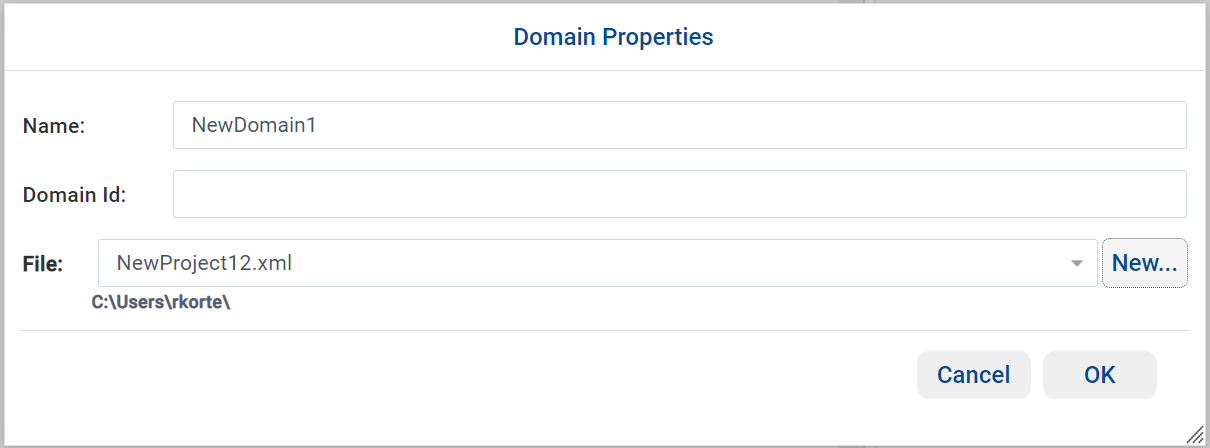 Naming a domain