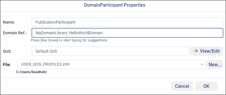 Defining Participant