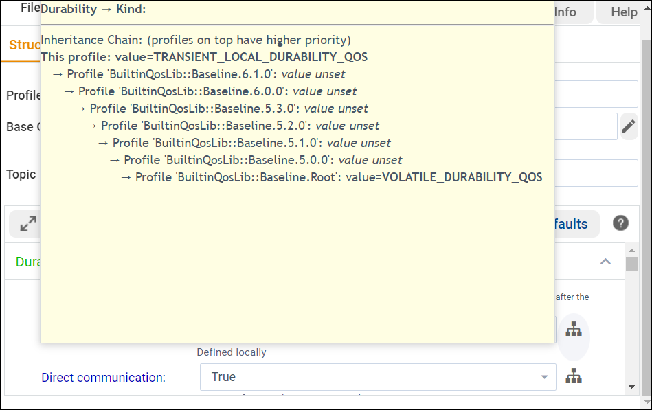 Seeing the inheritance chain
