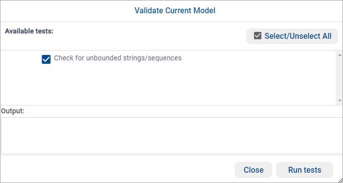 Validating a project