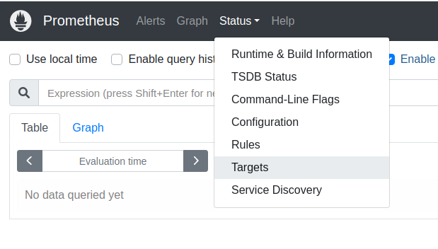 Prometheus Target Selection