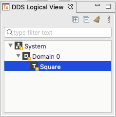 Topic view for squares