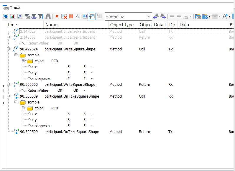 Canoe Example Result