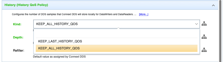 Suggested settings