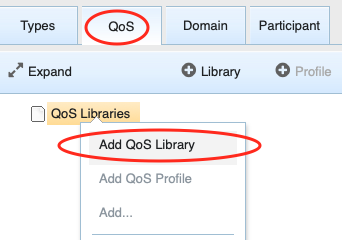 Adding a QoS library