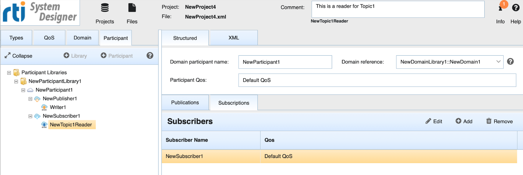 System Designer's toolbar