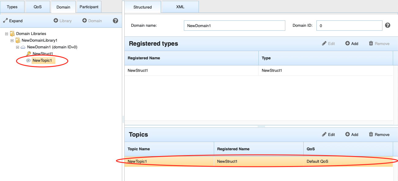 Seeing the defined Topics