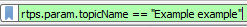 Example Filter Entry